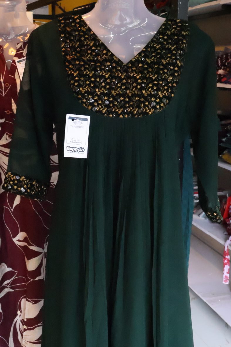 Handwork Georgette Kurti for Timeless Style (XXL)