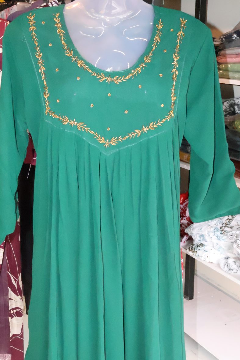 Handwork Georgette Kurti for Timeless Style (XL)
