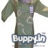 Mint Green Mirror-Work Kurti with Abstract Prints