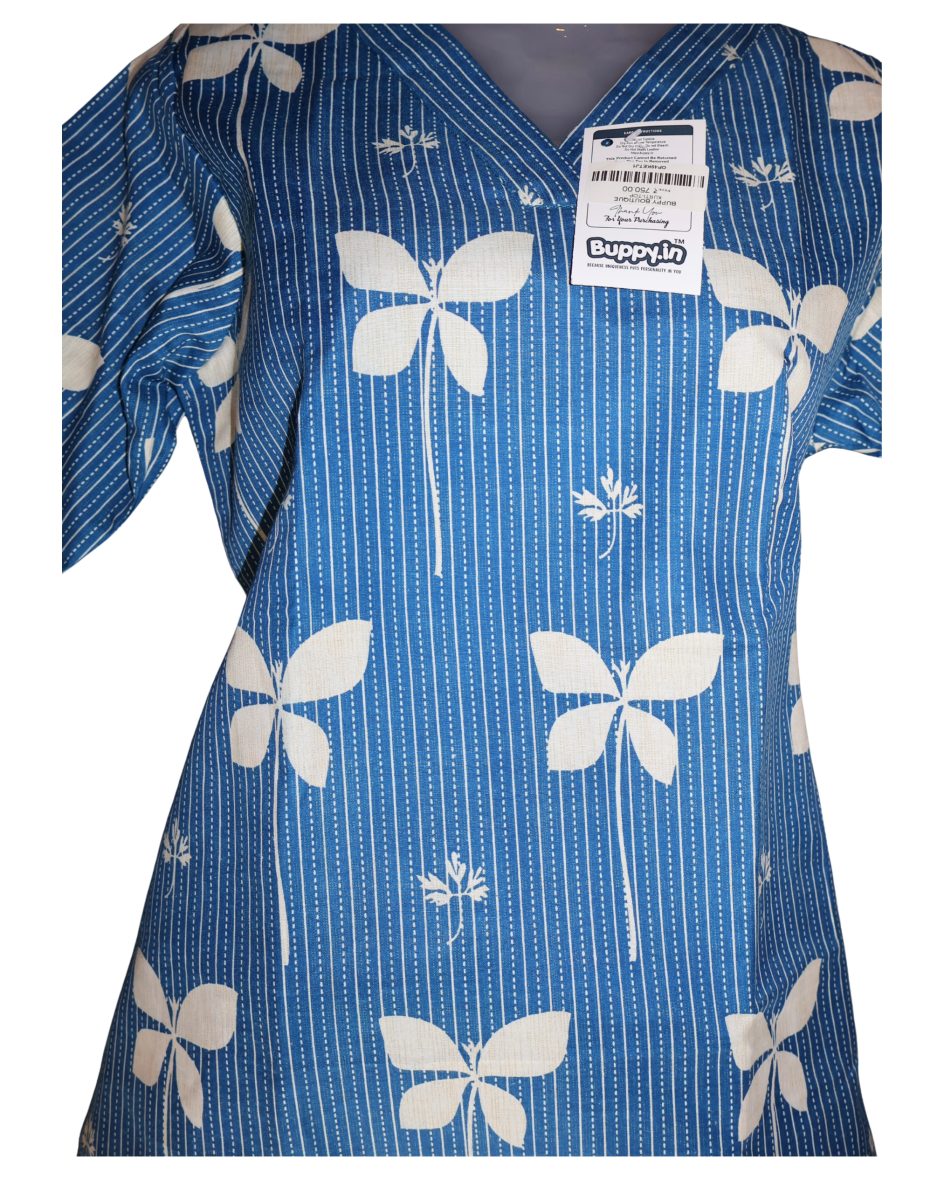 Indigo Blue Printed Co-ord Set