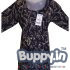 Elegant Navy Blue Floral Kurti with Mirror Work Embellishments
