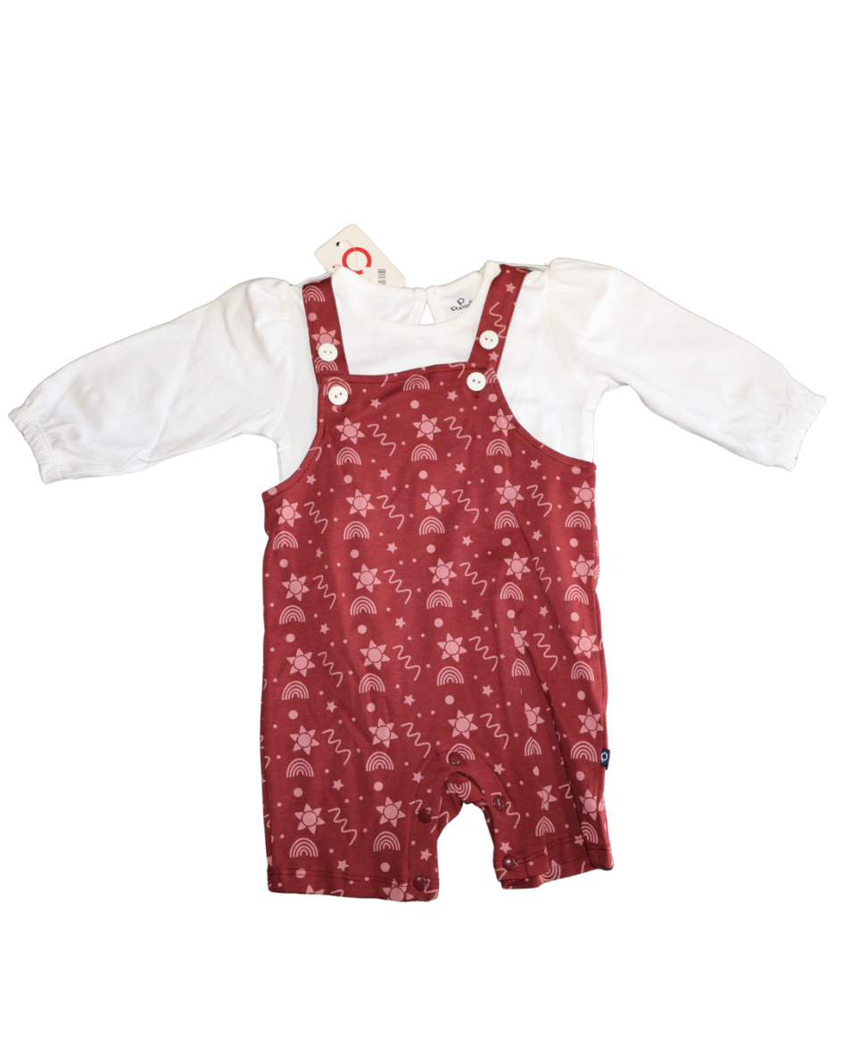 Popees Pure Cotton Baby Girls’ Frock – Newborn to 1 Year