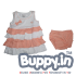 Popees Pure Cotton Baby Girls' Frock – Newborn to 1 Year