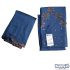 Royal Indigo Blue Floral Embroidered Churidar Set
