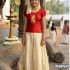 Girls' Traditional Pattu Pavada & Blouse Set (Sizes 10 - 14)