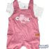 Popees Baby Boy "Cool Days" Dungaree & Tee Set