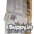 Kerala Traditional Butterfly Print Set-Mundu