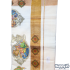 Lord Krishna & Sacred Mandala Mural Print Kerala Set Saree